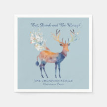 Festliche Rentiere essen Drink sei frohe Weihnacht