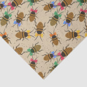 Festliche Roaches mit Bows Weihnachten Seidenpapier (Detail)