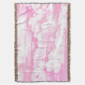 Festliche rosa Rosenwolken Decke (Vorderseite Vertikal)