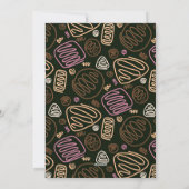 Festliche Rosa Weihnachten Weihnachten Foto (Rückseite)