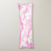 Festliche rosa Wolken Seitenschläferkissen (Rückseite (Vertikal))