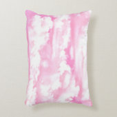 Festliche rosa Wolken Zierkissen (Vorderseite(Vertikal))