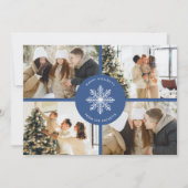 Festliche Schneeflocke Weihnachten 4 Foto (Vorderseite)