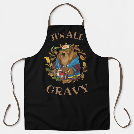 Festliche Schürze (Vorderseite)