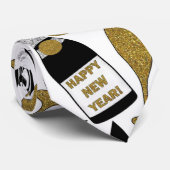 Festliche Silvestermuster-Krawatte Krawatte (Gerollt)