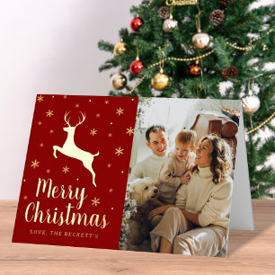 Festliche Snowflake & Rentierfestivals Weihnachten