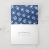 Festliche Snowflake Weihnachten 4 Foto Real (Innen Mitte)