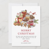 Festliche süße Leckereien Weihnachten (Vorderseite)