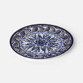 Festliche Talavera Cuatro Pappteller (Schrägansicht)