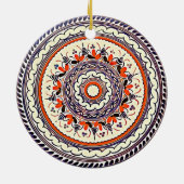 Festliche Talavera Uno Keramikornament (Hinten)