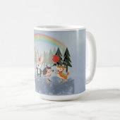 Festliche Tiere Kaffeetasse (VorderseiteRechts)