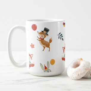Festliche Tiere Kaffeetasse