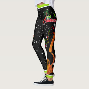 Festliche Trini Weihnachten glückliche Feiertage Leggings