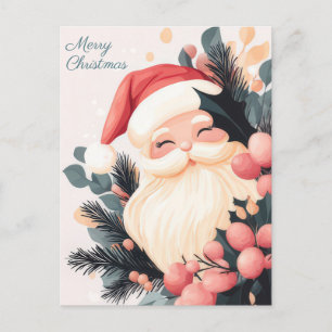 Festliche und elegante Weihnachtsgrüße Postkarte