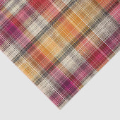 Festliche und Gingham-Muster-Optik Seidenpapier (Ausschnitt)