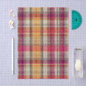 Festliche und Gingham-Muster-Optik Seidenpapier (Handwerk)