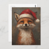 Festliche und Niedliche Weihnachtsfocken in der We Postkarte (Vorne/Hinten)