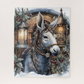 Festliche Unternehmen: Urlaub Donkey Jigsaw Puzzle (Vertikal)