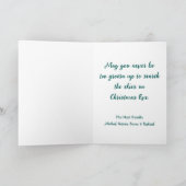 Festliche Urlaubskarte Faltener Urwald Feiertagskarte (Innenseite)