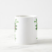 Festliche Vintage Viktorianische Weihnachten Heili Kaffeetasse (Mittel)