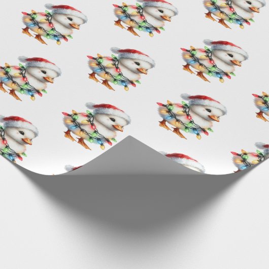 Festliche Waldfreunde Geschenkpapier (Ecke)