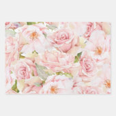 Festliche Wasserfarbe Keine Pechflora Geschenkpapier Set (Vorderseite 2)