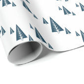 Festliche Weihnachten mit minimalistischer Note Geschenkpapier (Rolleneckpunkt)
