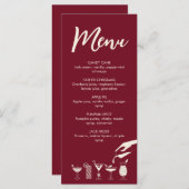 Festliche Weihnachten Mitte des Jahrhunderts moder Programm (Vorne/Hinten)