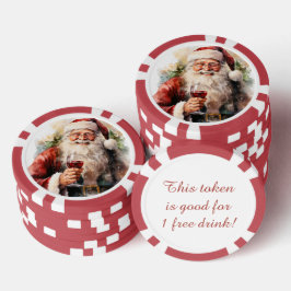 Festliche Weihnachten Pokerchips