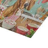 Festliche Weihnachten Schneidebrett (Ecke)