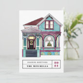 Festliche Weihnachten Viktorianische Zuhause Aquam (Stehend Vorderseite)