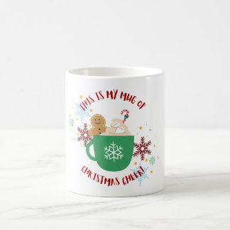 Festliche Weihnachts-Cheer-Tasse mit Gingerbread M Kaffeetasse