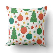 Festliche Weihnachtsbaumkissen