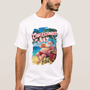 Festliche Weihnachtsbiere am Strand Bar T-Shirt