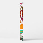 Festliche Weihnachtselemente Nahtloses Design Case-Mate iPhone Hülle (Rückseite / Rechts)