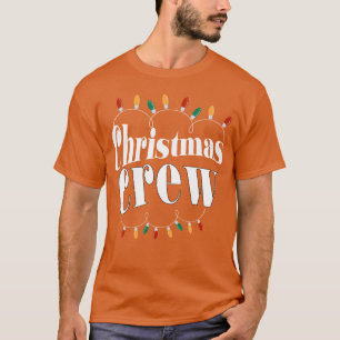 Festliche Weihnachtsfeier Crew mit sonnigen Weihna T-Shirt