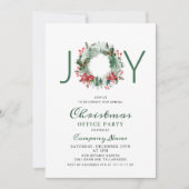 Festliche Weihnachtsfeier Einladung (Vorderseite)