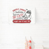 Festliche Weihnachtsfeier - Hot-Kakao-Bar Banner (InSitu)