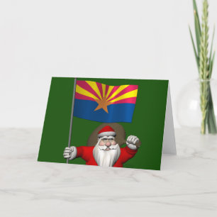 Festliche Weihnachtsfeier in Arizona Feiertagskarte