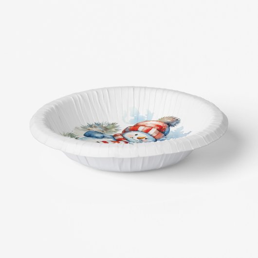 Festliche Weihnachtsfeier Pappteller (Gewinkelt)