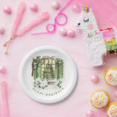 Festliche Weihnachtsfeier Pappteller (Party)