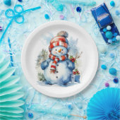 Festliche Weihnachtsfeier Pappteller (Party)