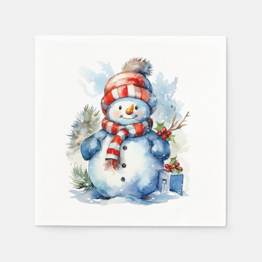 Festliche Weihnachtsfeier Serviette (Vorderseite)