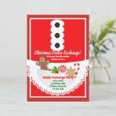 festliche Weihnachtsfeiertage Party Einladung (Stehend Vorderseite)