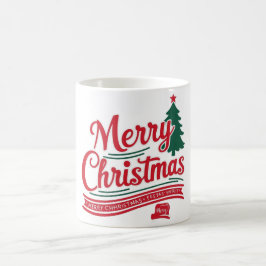 Festliche Weihnachtsfeiertage Tasse für den Feiert