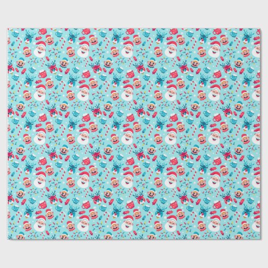 "Festliche Weihnachtsfreuden" Geschenkpapier (Flach)