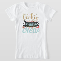 Festliche Weihnachtsgebäck Crew Wortart