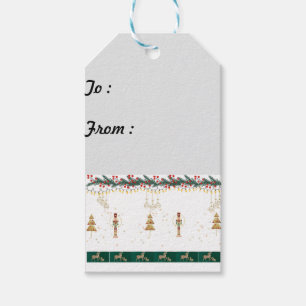 Festliche Weihnachtsgeschenke Geschenkanhänger