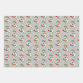 Festliche Weihnachtsglocken Geschenkpapier Set (Vorderseite 3)