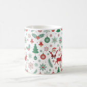 "Festliche Weihnachtskaffee-Tasse" Kaffeetasse (Mittel)